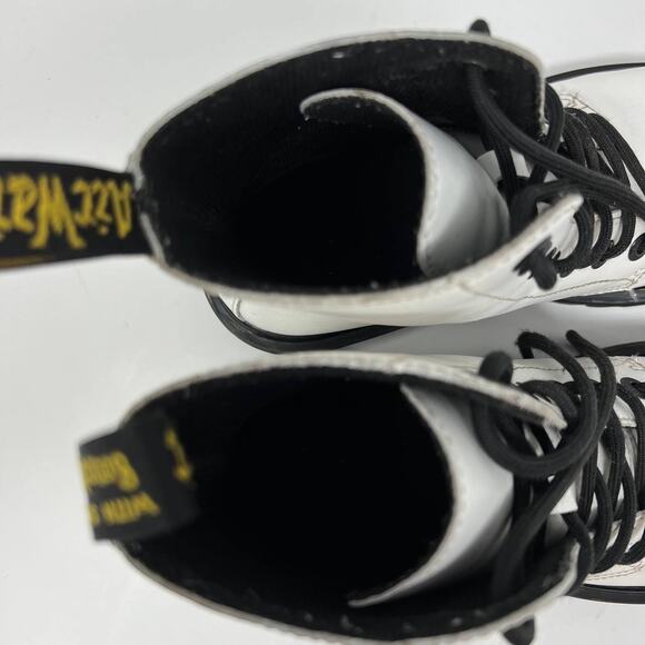 Dr Martens Boots Women's Size 8 Luana Airwalk AW004 Preppy Normcore 7 Eyelet - Picture 15 of 16